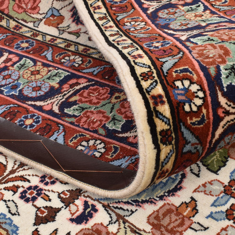 Tapis persan - Bidjar - 211 x 135 cm - crème