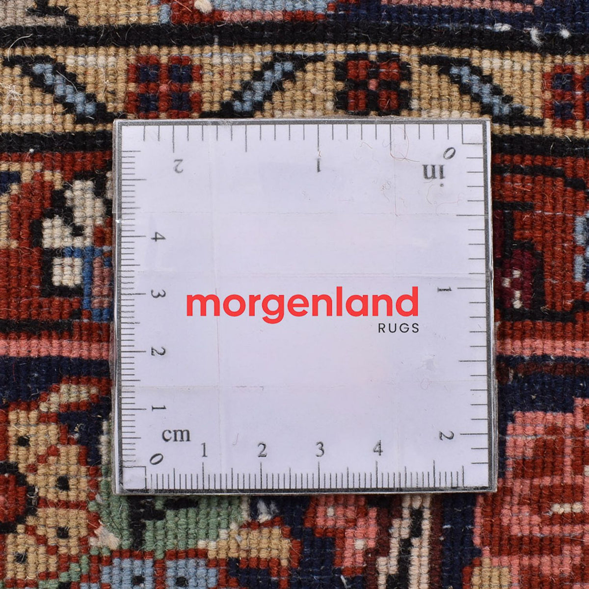 Tapis persan - Bidjar - 211 x 135 cm - crème