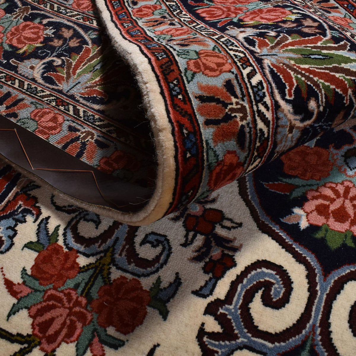 Tapis persan - Bidjar - 298 x 203 cm - beige clair
