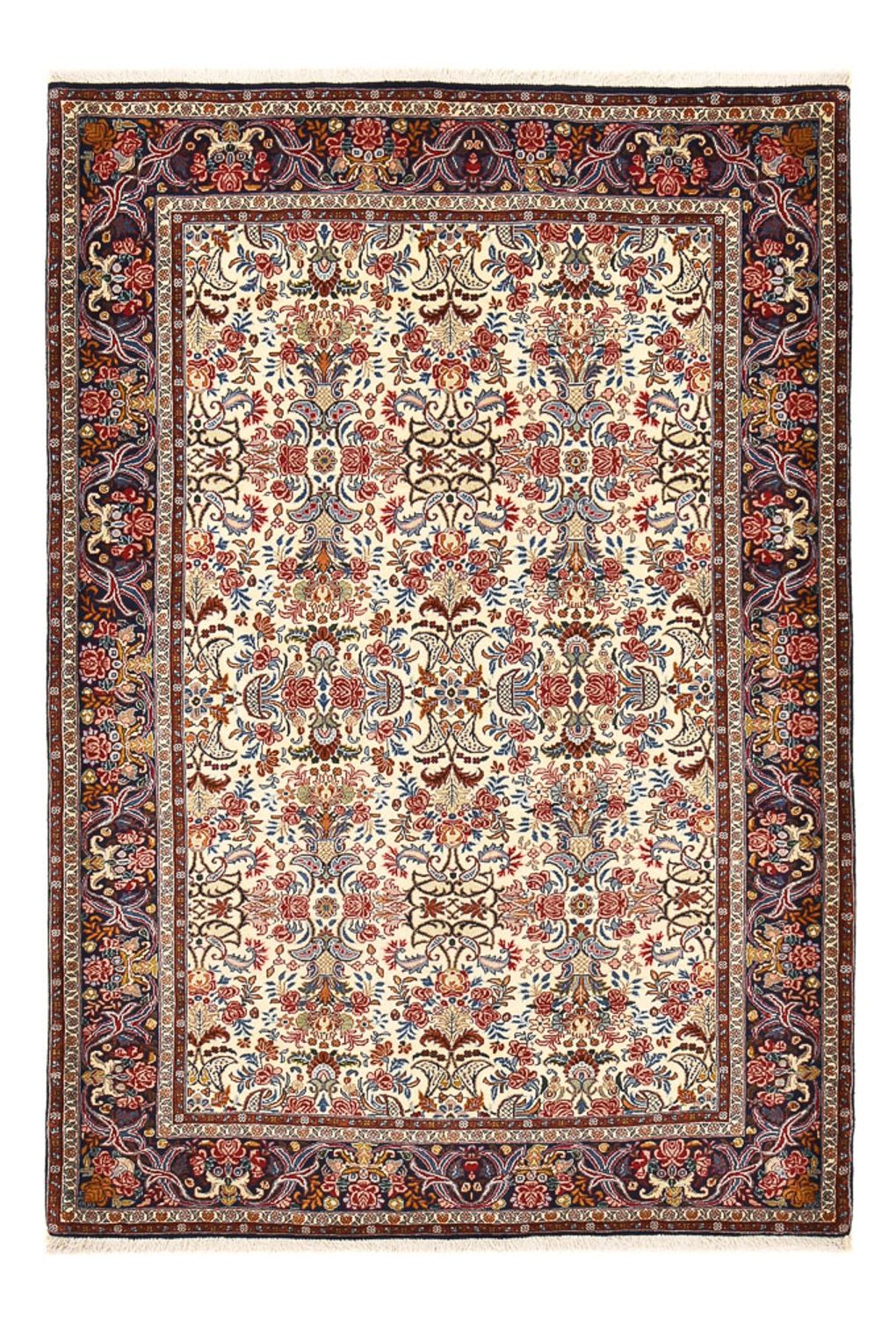 Tapis persan - Bidjar - 205 x 148 cm - crème