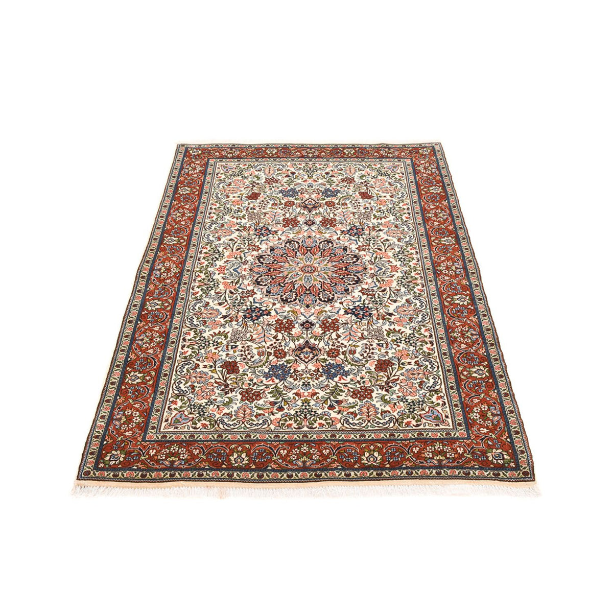 Tapis persan - Bidjar - 205 x 139 cm - crème
