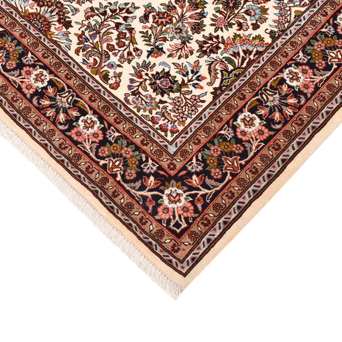 Tapis persan - Bidjar - 206 x 146 cm - crème