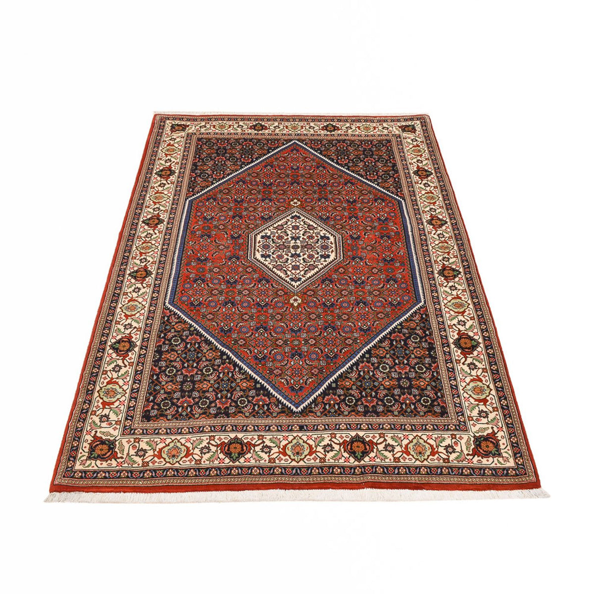 Tapis persan - Bidjar - 213 x 139 cm - rouille