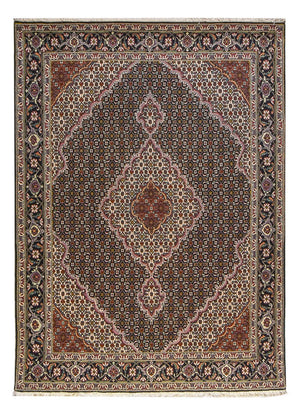 Tapis persan - Tabriz - Royal - 208 x 149 cm - rouille