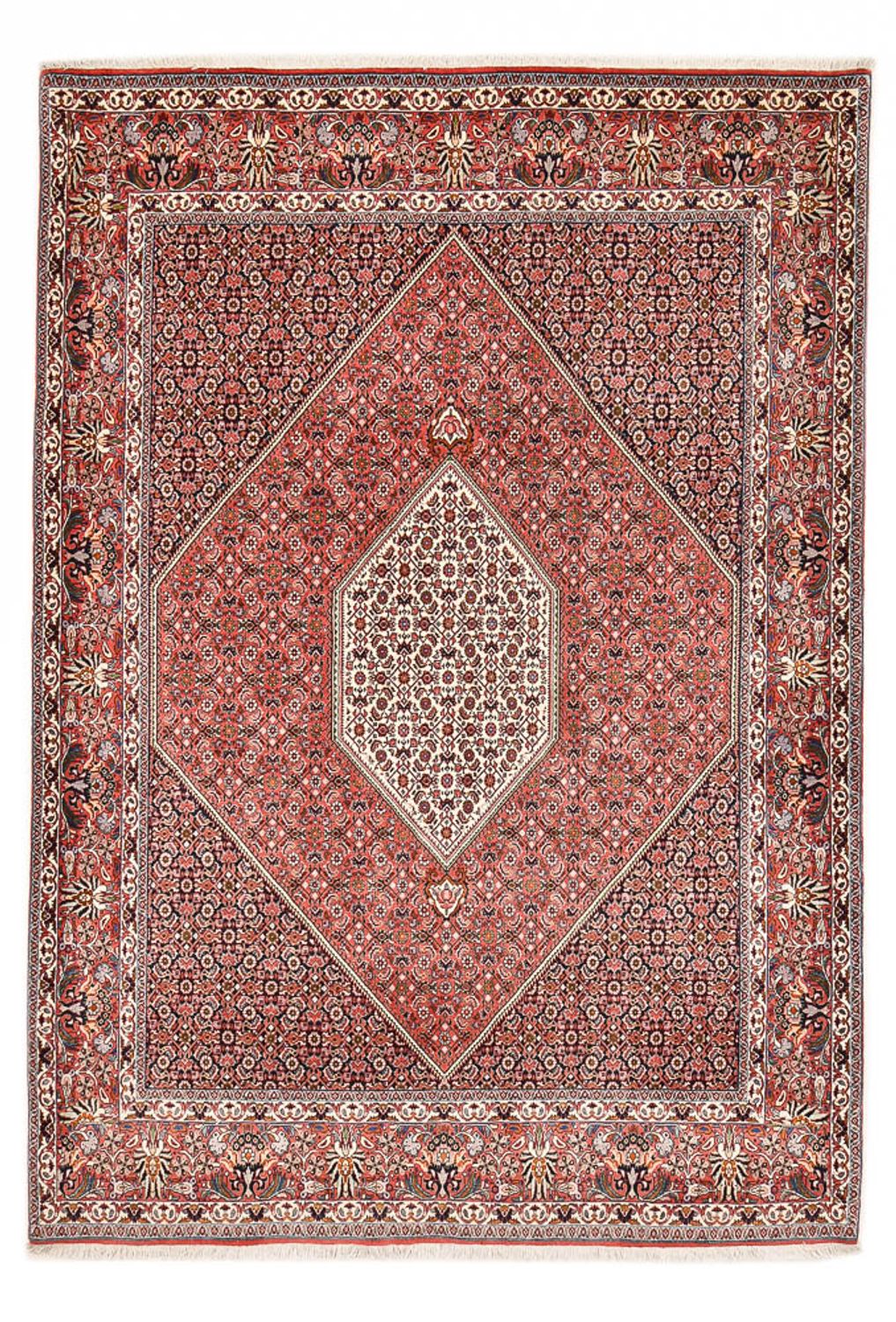 Tapis persan - Bidjar - 295 x 209 cm - rouille