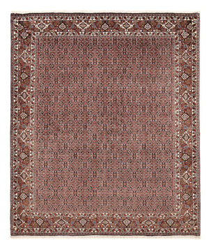 Tapis persan - Bidjar - 239 x 202 cm - rouille