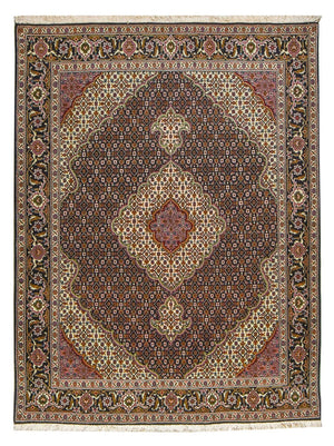 Tapis persan - Tabriz - Royal - 202 x 152 cm - rouille