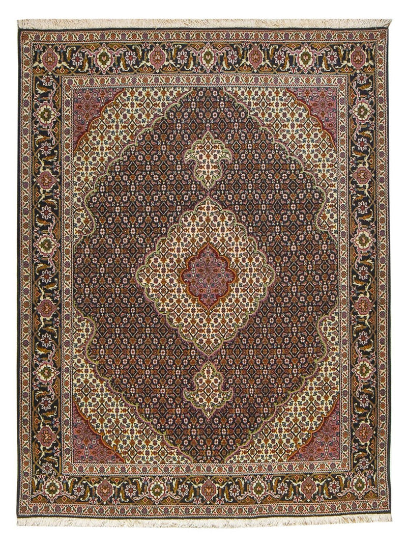 Tapis persan - Tabriz - Royal - 202 x 152 cm - rouille
