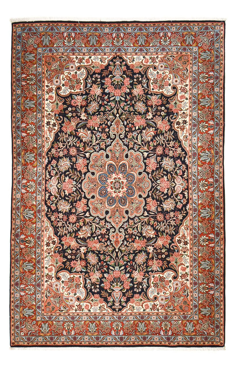 Tapis persan - Bidjar - 298 x 199 cm - bleu foncé