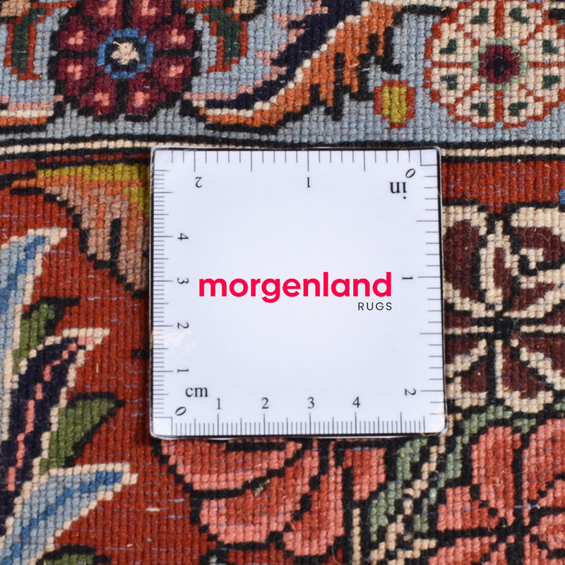 Tapis persan - Bidjar - 298 x 199 cm - bleu foncé