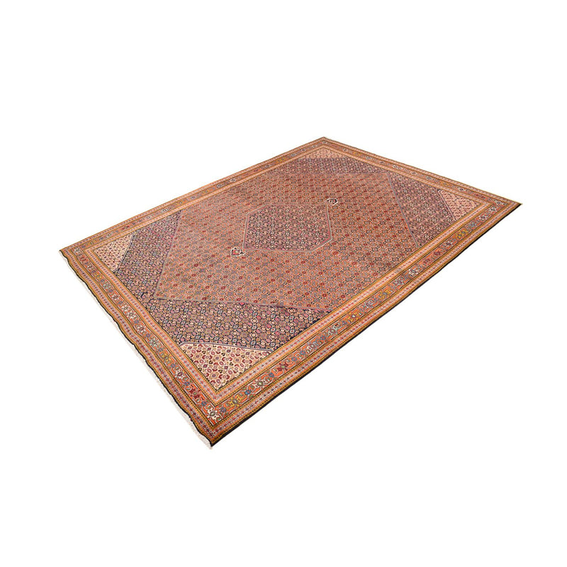 Tapis persan - Bidjar - 393 x 298 cm - beige foncé