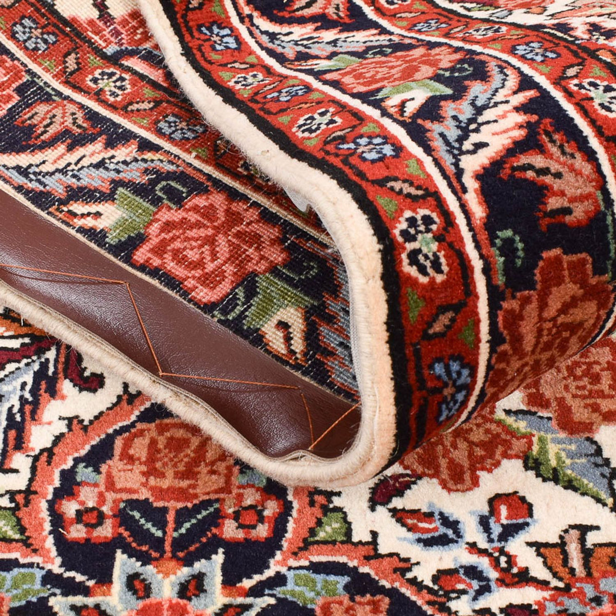 Tapis de couloir Tapis persan - Bidjar - 316 x 76 cm - beige