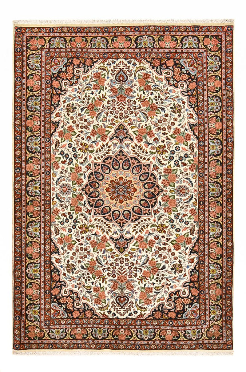 Tapis persan - Bidjar - 206 x 137 cm - crème