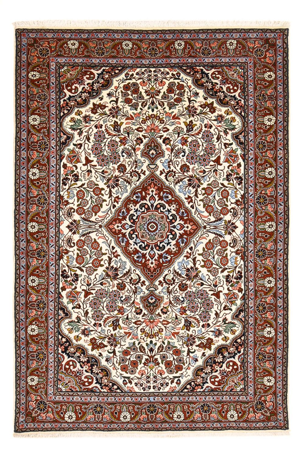 Tapis persan - Bidjar - 215 x 137 cm - crème