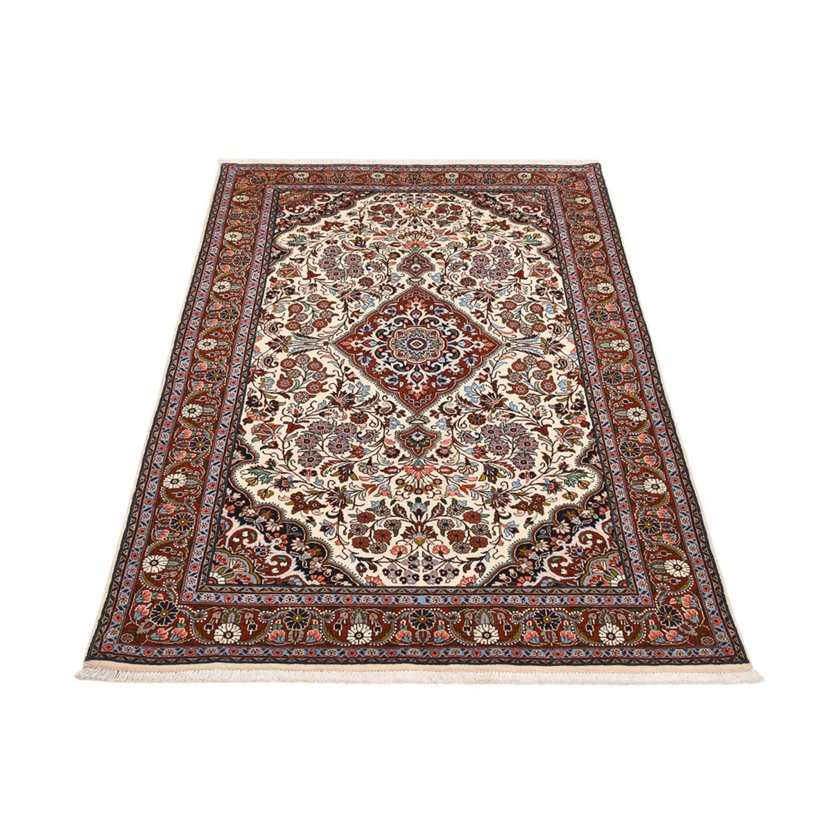Tapis persan - Bidjar - 215 x 137 cm - crème