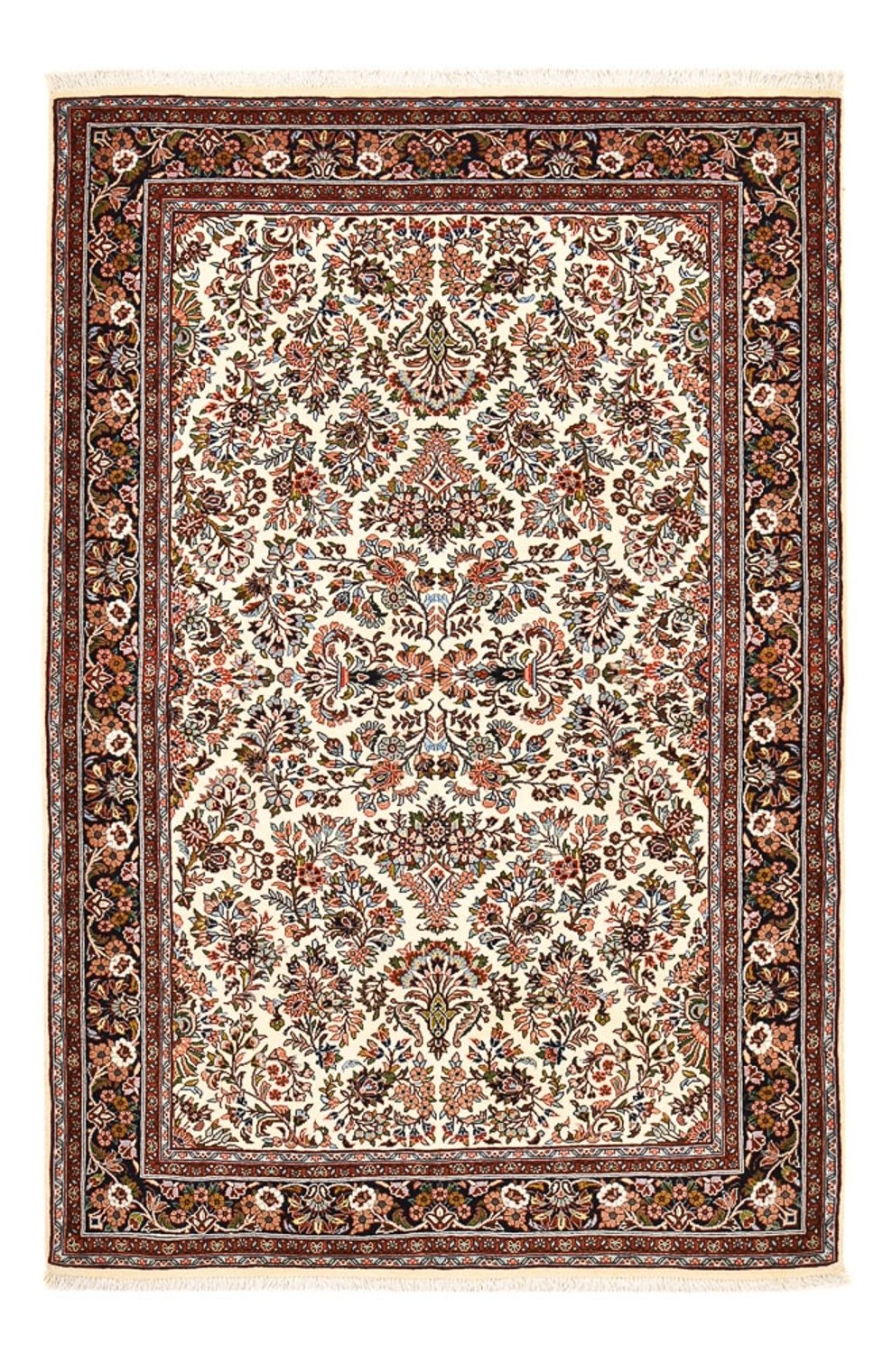 Tapis persan - Bidjar - 213 x 135 cm - crème