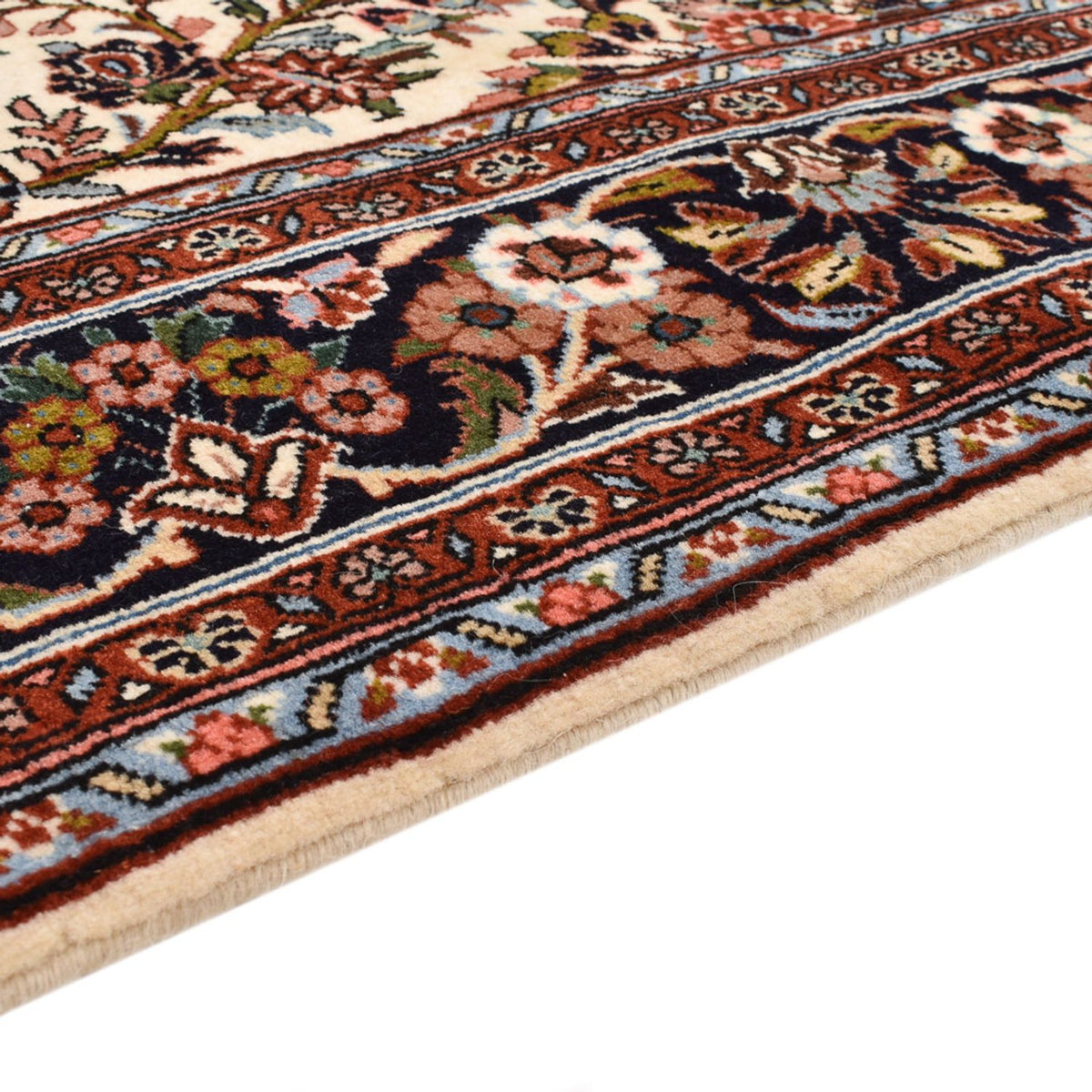 Tapis persan - Bidjar - 213 x 135 cm - crème