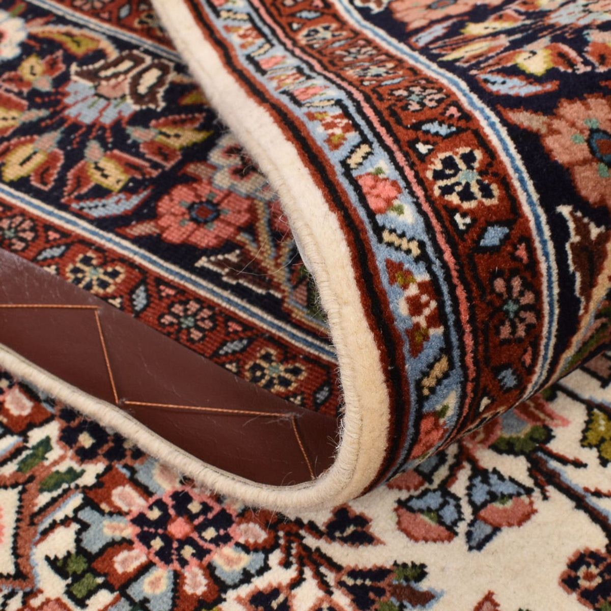 Tapis persan - Bidjar - 213 x 135 cm - crème