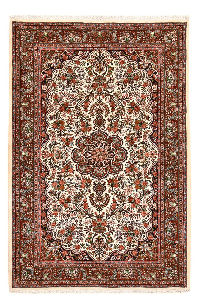 Tapis persan - Bidjar - 208 x 137 cm - crème