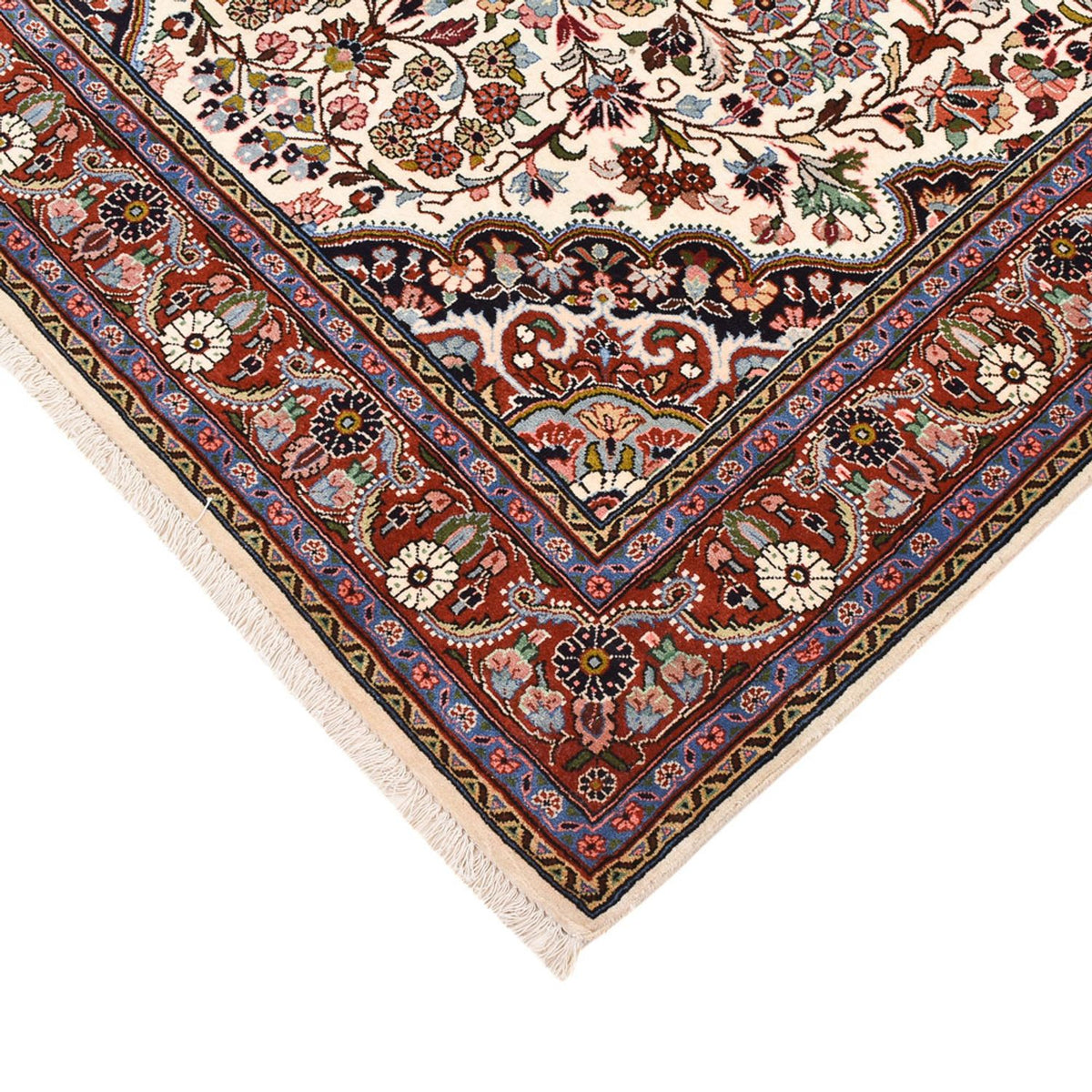 Tapis persan - Bidjar - 208 x 136 cm - crème