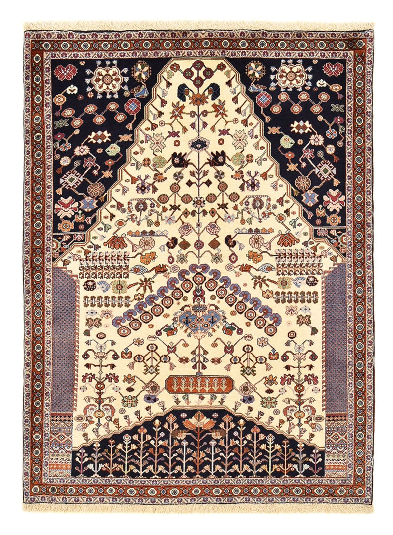 Tapis Gabbeh - Persan Kashkuli - 183 x 140 cm - multicolore