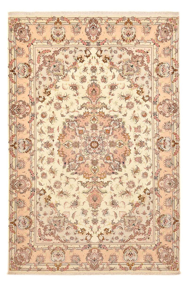 Tapis persan - Tabriz - Royal - 312 x 202 cm - beige foncé