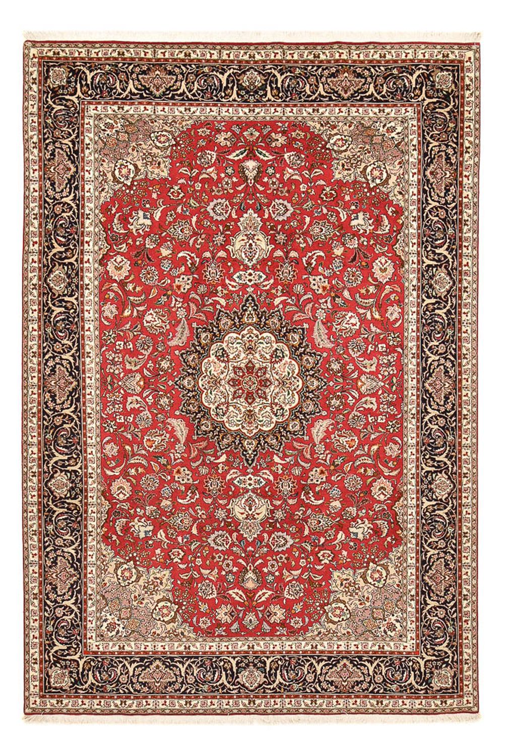 Tapis persan - Tabriz - Royal - 307 x 203 cm - rouge