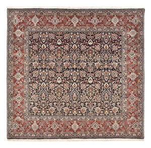 Tapis persan - Bidjar carré  - 206 x 200 cm - rouille