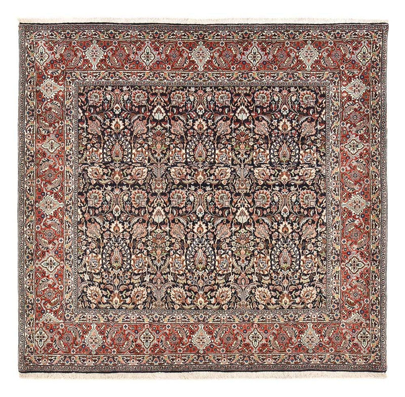 Tapis persan - Bidjar carré  - 206 x 200 cm - rouille