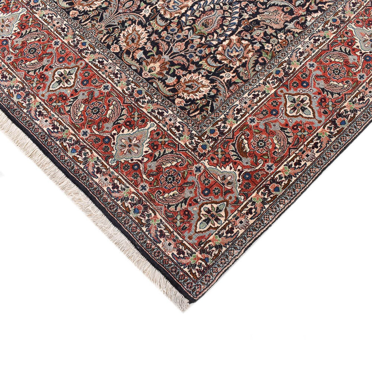 Tapis persan - Bidjar carré  - 206 x 200 cm - rouille