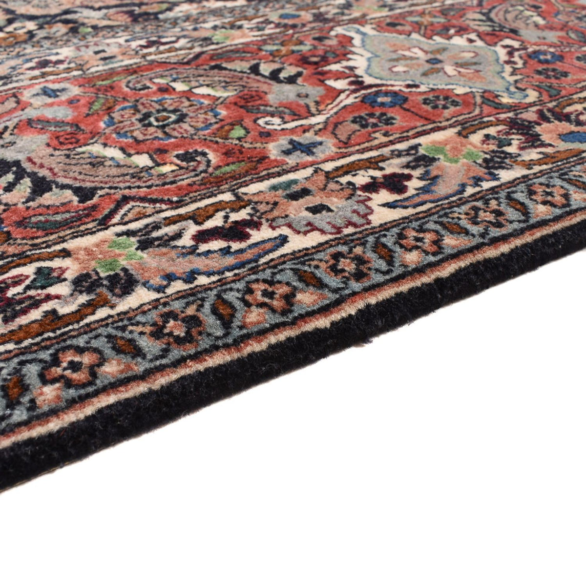 Tapis persan - Bidjar carré  - 206 x 200 cm - rouille