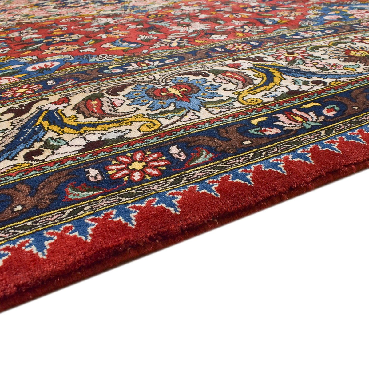 Tapis persan - Nomadic - 374 x 254 cm - rouge