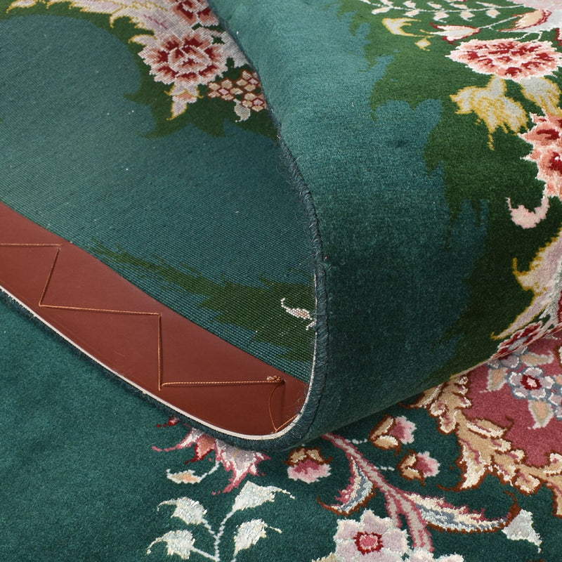 Tapis persan - Tabriz - Royal - 250 x 200 cm - vert