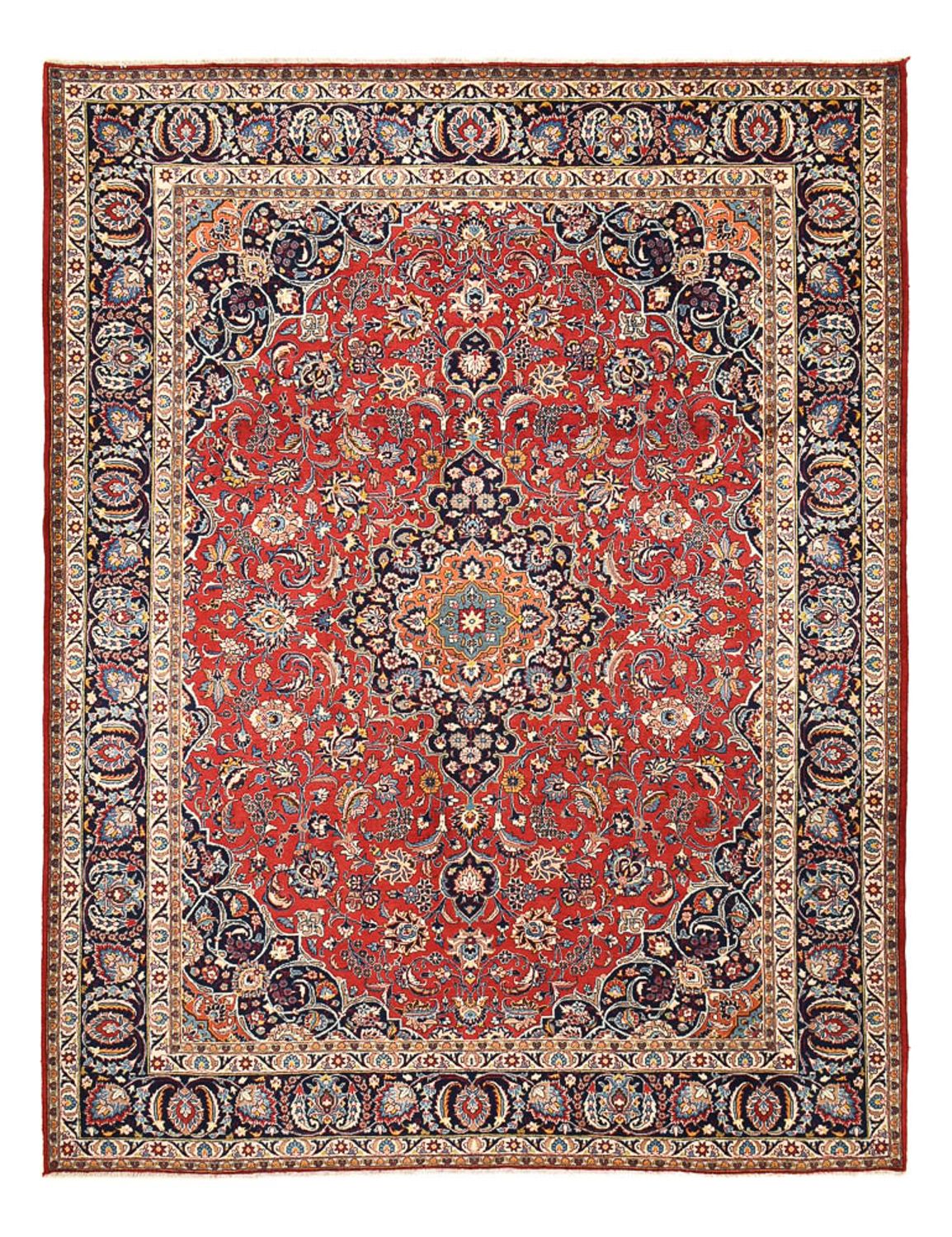 Tapis persan - Classique - 393 x 302 cm - rouge