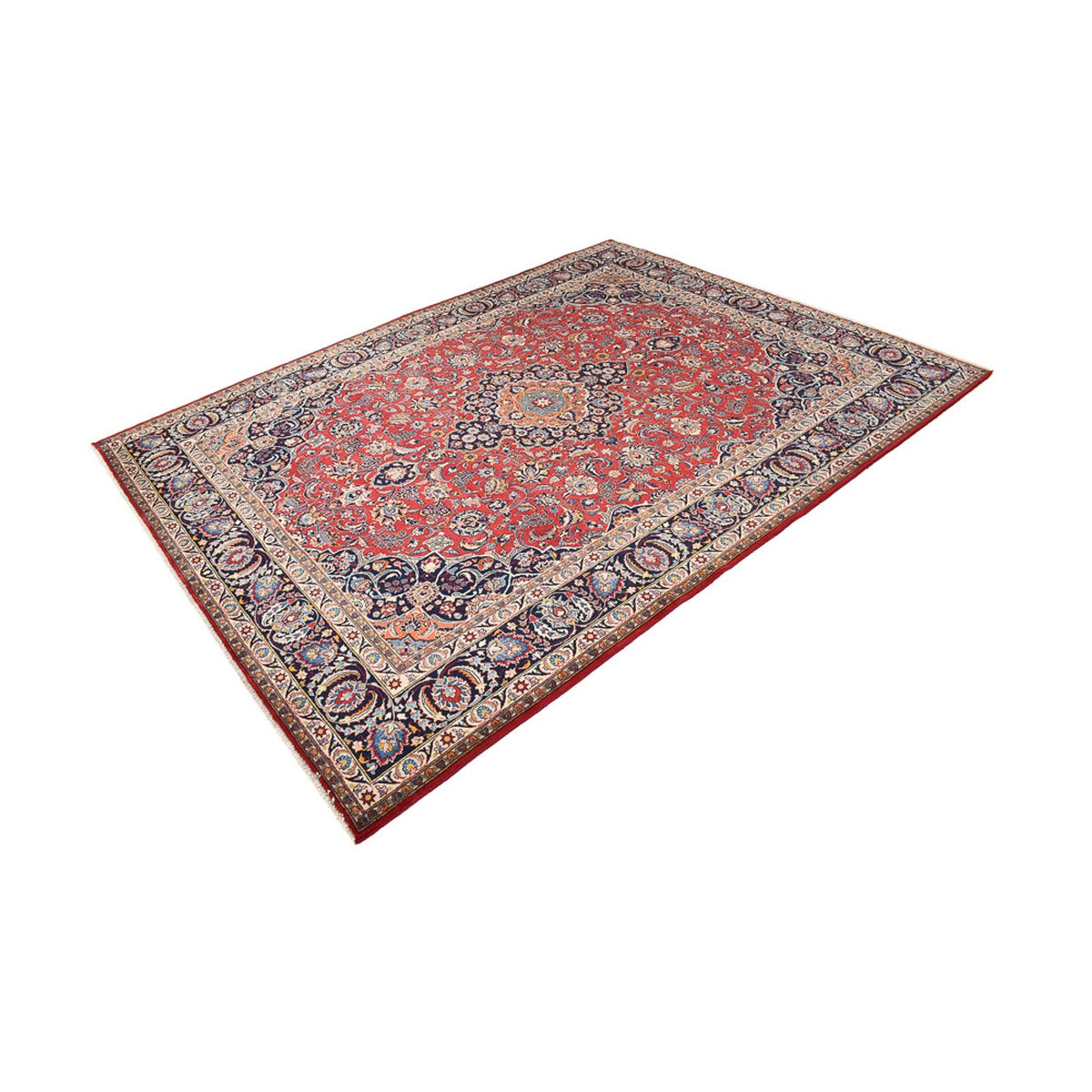 Tapis persan - Classique - 393 x 302 cm - rouge