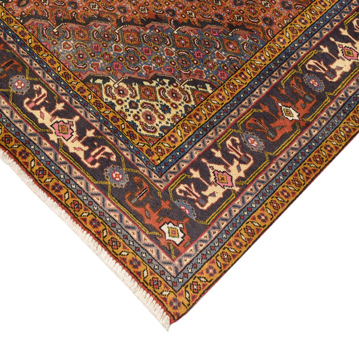 Tapis persan - Nomadic - 288 x 197 cm - orange