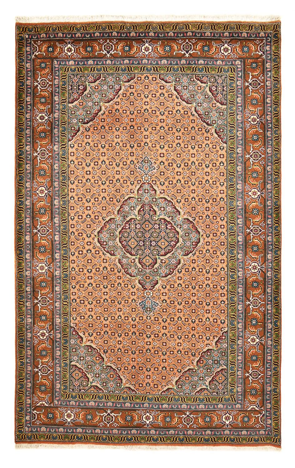 Tapis persan - Nomadic - 304 x 198 cm - beige foncé