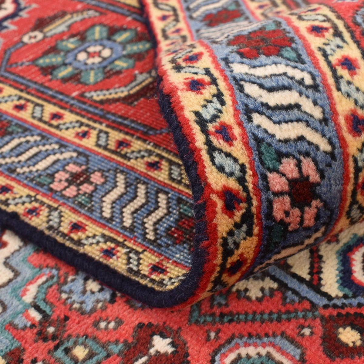 Tapis persan - Nomadic - 287 x 196 cm - rouge bordeaux