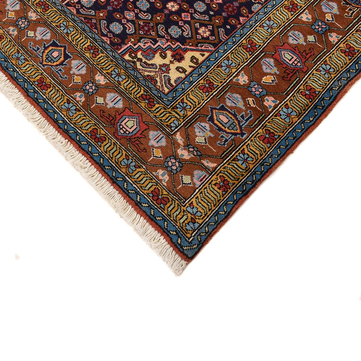 Tapis persan - Nomadic - 280 x 199 cm - rouge clair