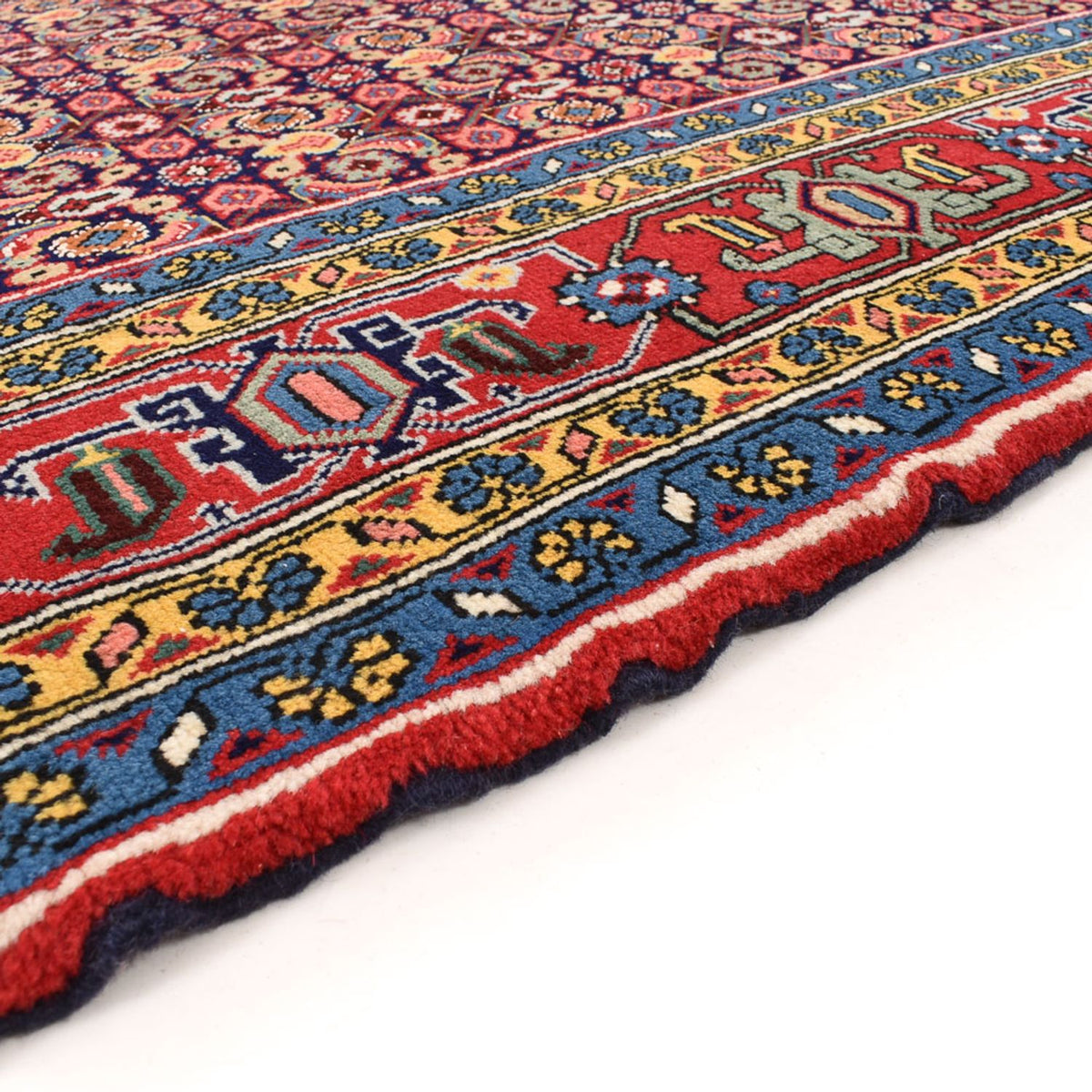 Tapis persan - Nomadic - 302 x 200 cm - rouge clair