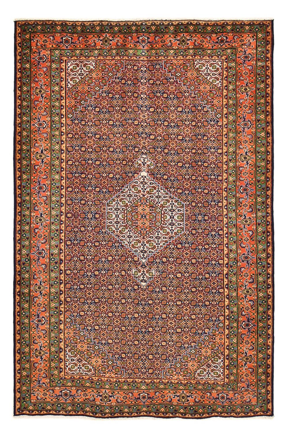 Tapis persan - Nomadic - 307 x 210 cm - beige foncé