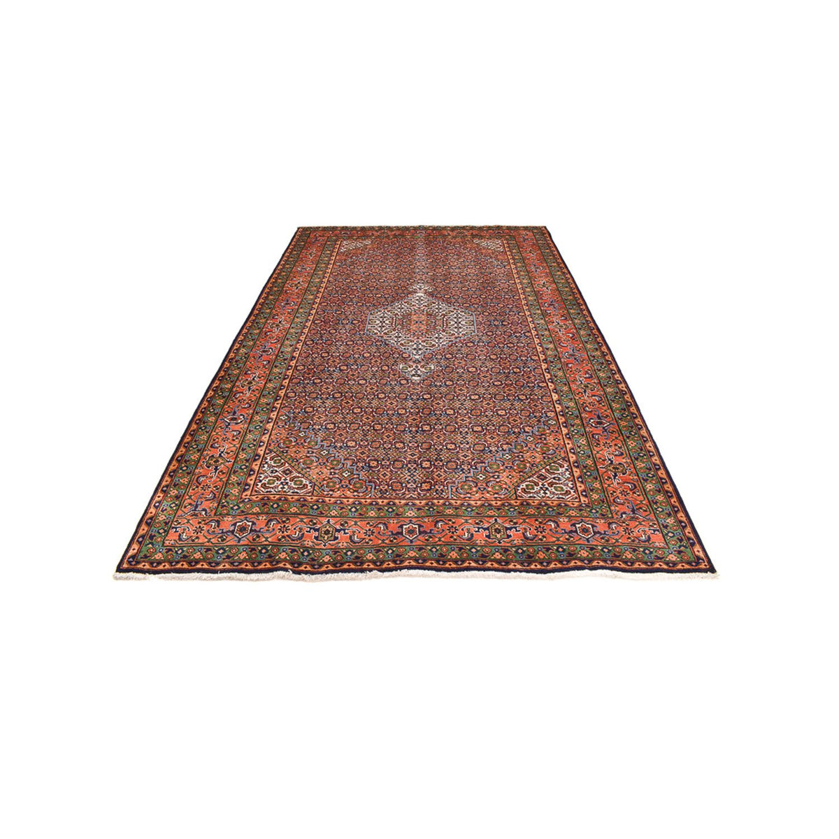 Tapis persan - Nomadic - 307 x 210 cm - beige foncé