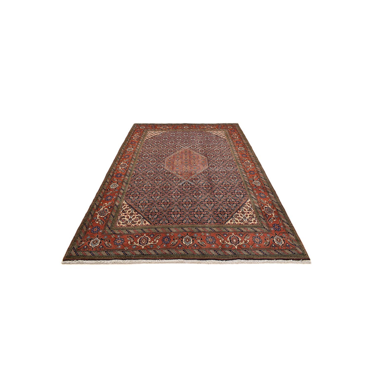 Tapis persan - Nomadic - 293 x 197 cm - beige foncé