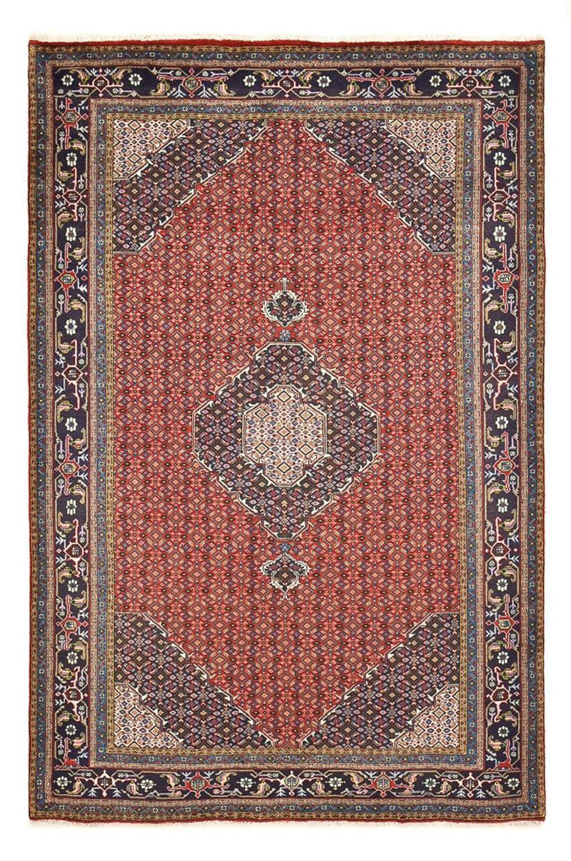 Tapis persan - Nomadic - 287 x 192 cm - rouge bordeaux