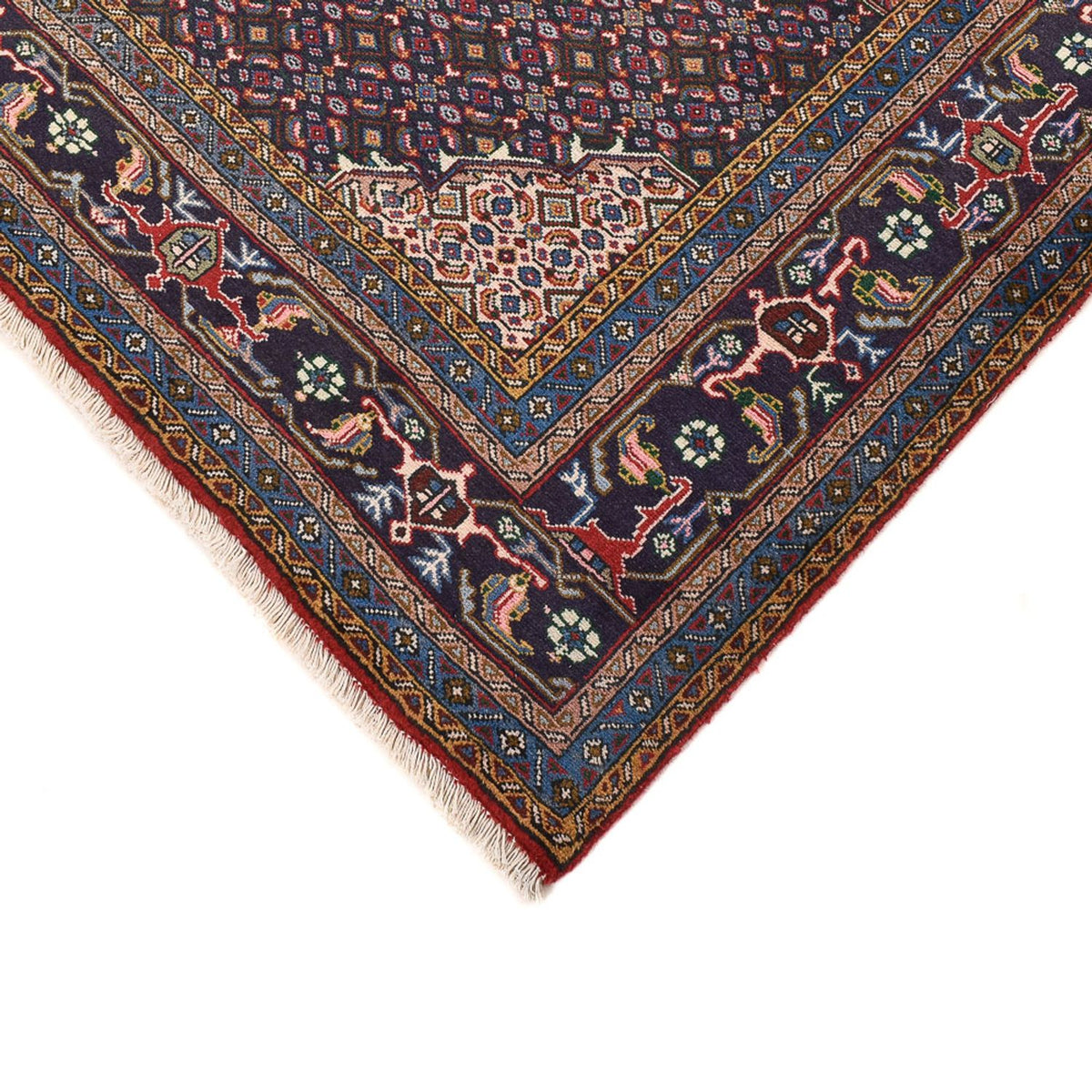 Tapis persan - Nomadic - 287 x 192 cm - rouge bordeaux