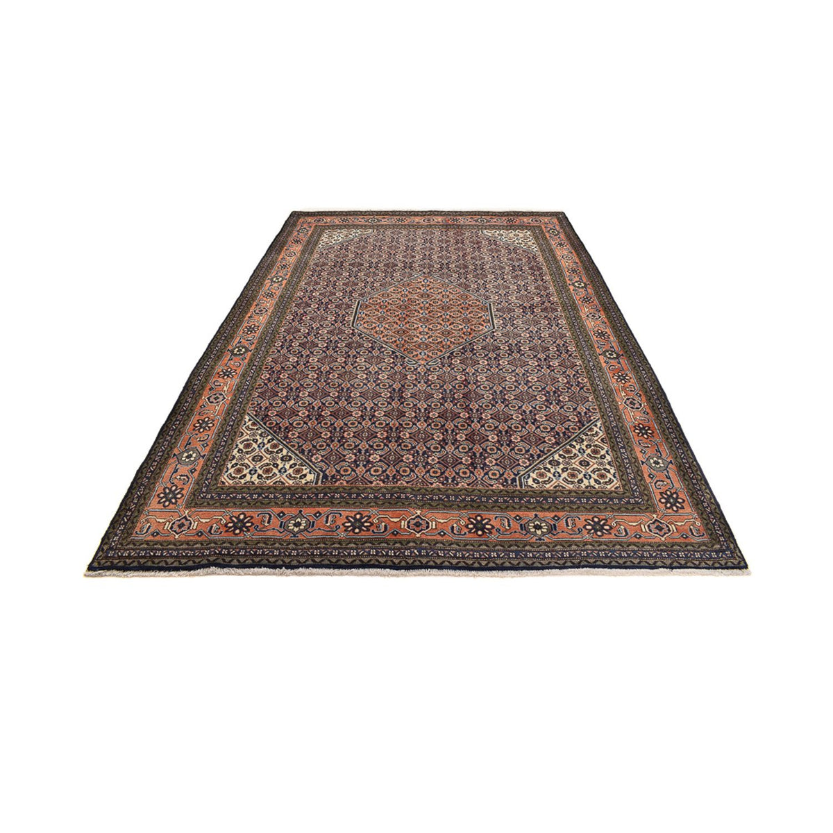 Tapis persan - Nomadic - 307 x 213 cm - beige foncé