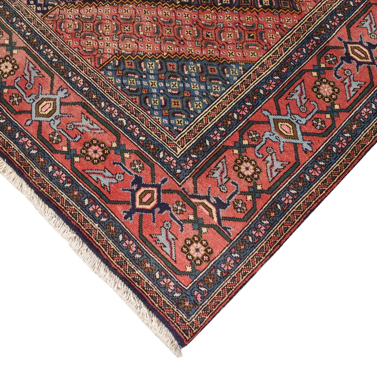 Tapis persan - Nomadic - 284 x 194 cm - rouille