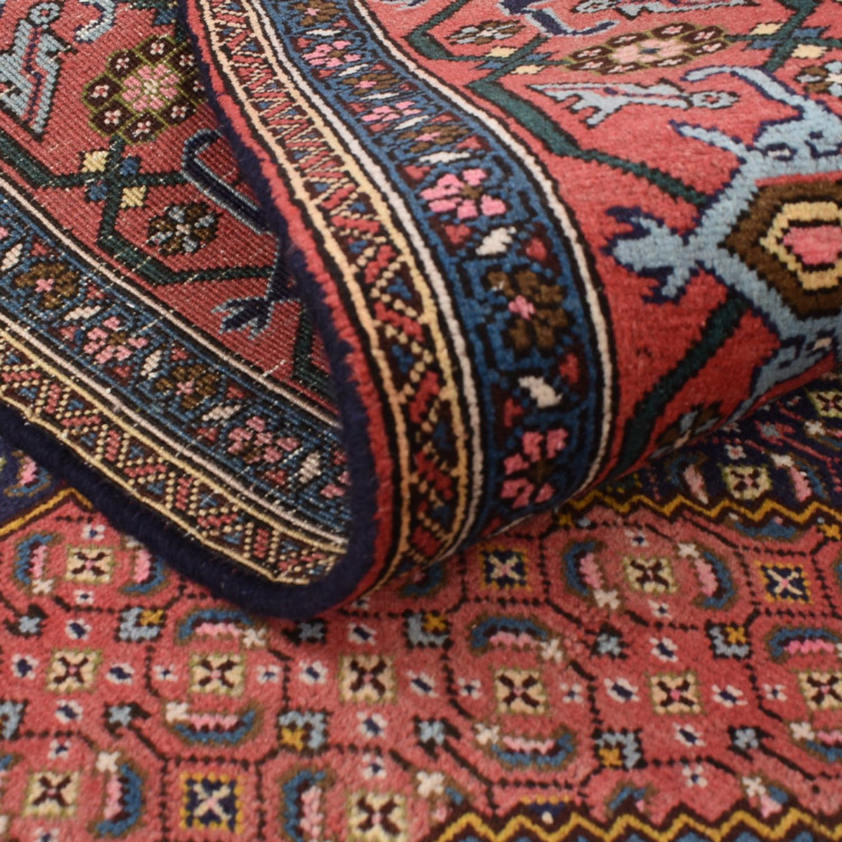 Tapis persan - Nomadic - 284 x 194 cm - rouille