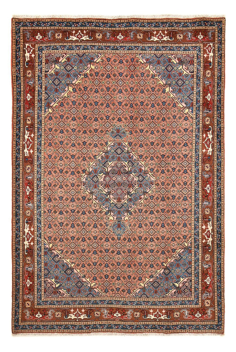 Tapis persan - Nomadic - 294 x 204 cm - bleu de mer