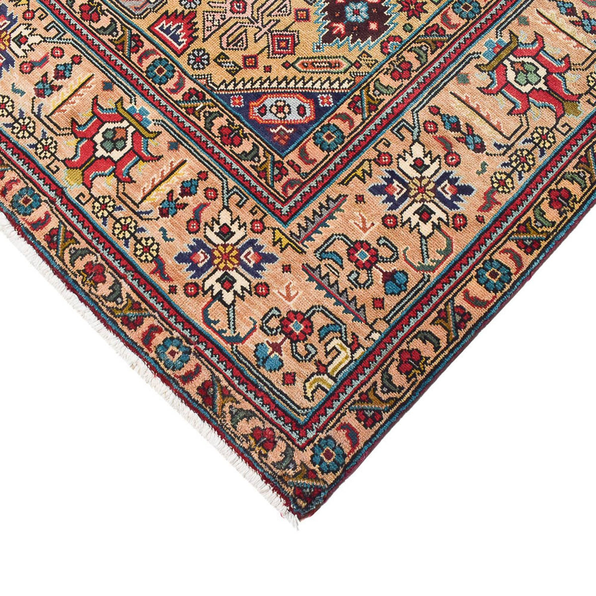 Tapis persan - Tabriz - Royal - 298 x 203 cm - rouge